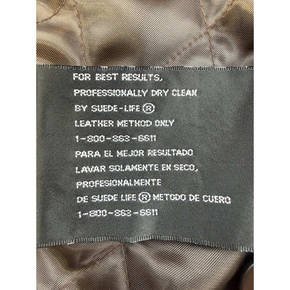 Y2K St.John's Bay Women's Large Brown Suede,Faux Sherling Coat/Jacket-CLEAN - Picture 6 of 10